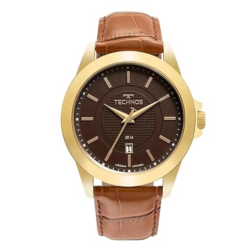Relógio Technos Masculino Steel Dourado - 2115MYA/0M