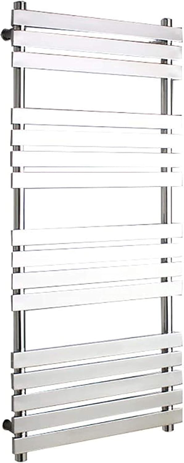 LUNEZY Bathroom Wall Heater Heated Towel Warmer, Electric Towel Drying Rack, Home Bathroom Hotel Wall Mounted Hot Towel Warmer Stainless Steel Towel Heater, 45.6" × 20.4",HardWire