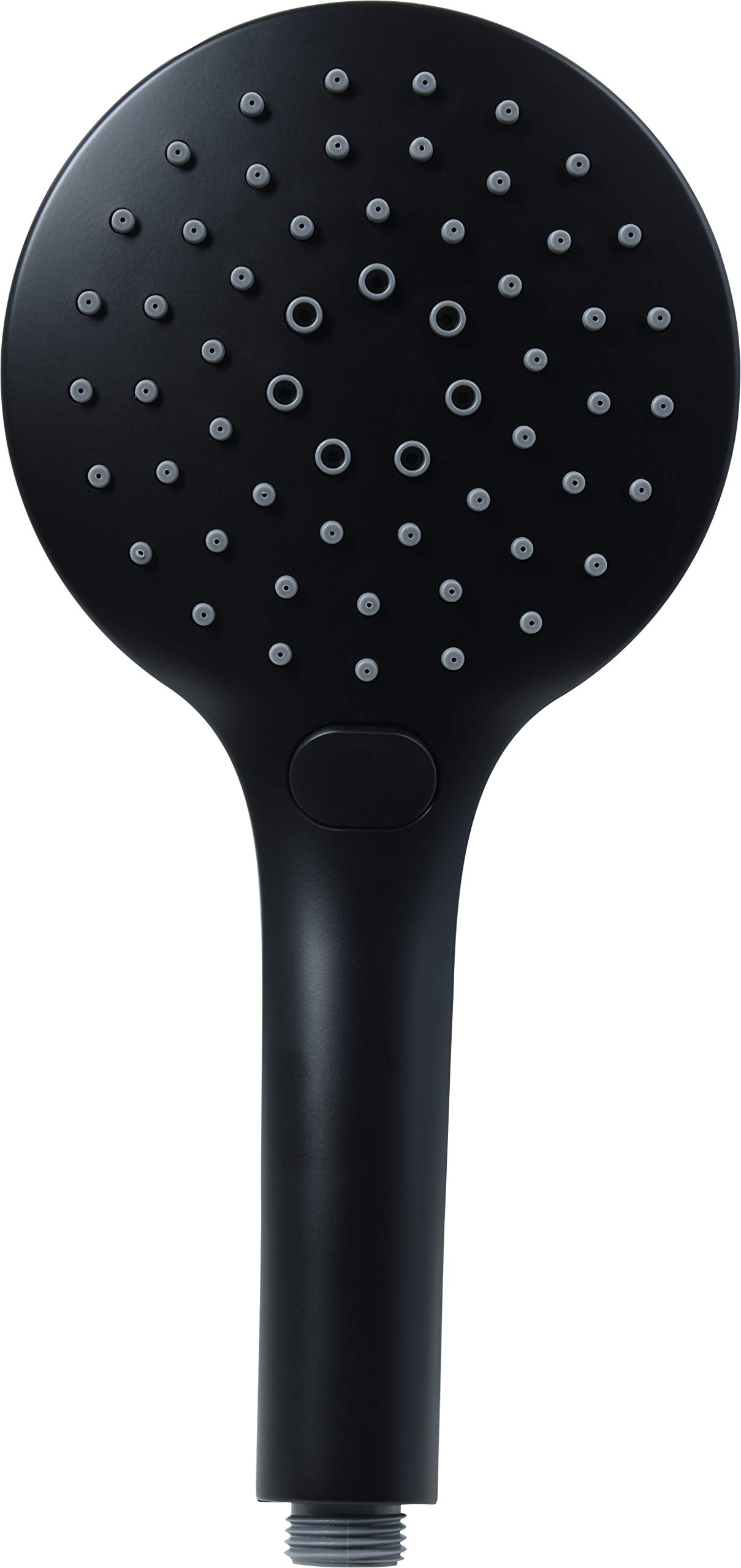 Cornat Zestaw prysznicowy "Noir" — Black Edition — słuchawka prysznicowa 125 mm — 3 rodzaje strumienia: strumień normalny i natryskowy — ochrona przed kamieniem i wkładem oszczędzającym wodę — z wężem prysznicowym i drążkiem ściennym / system prysznicowy