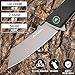FLISSA Reverse Tanto Folding Knife, 3.3