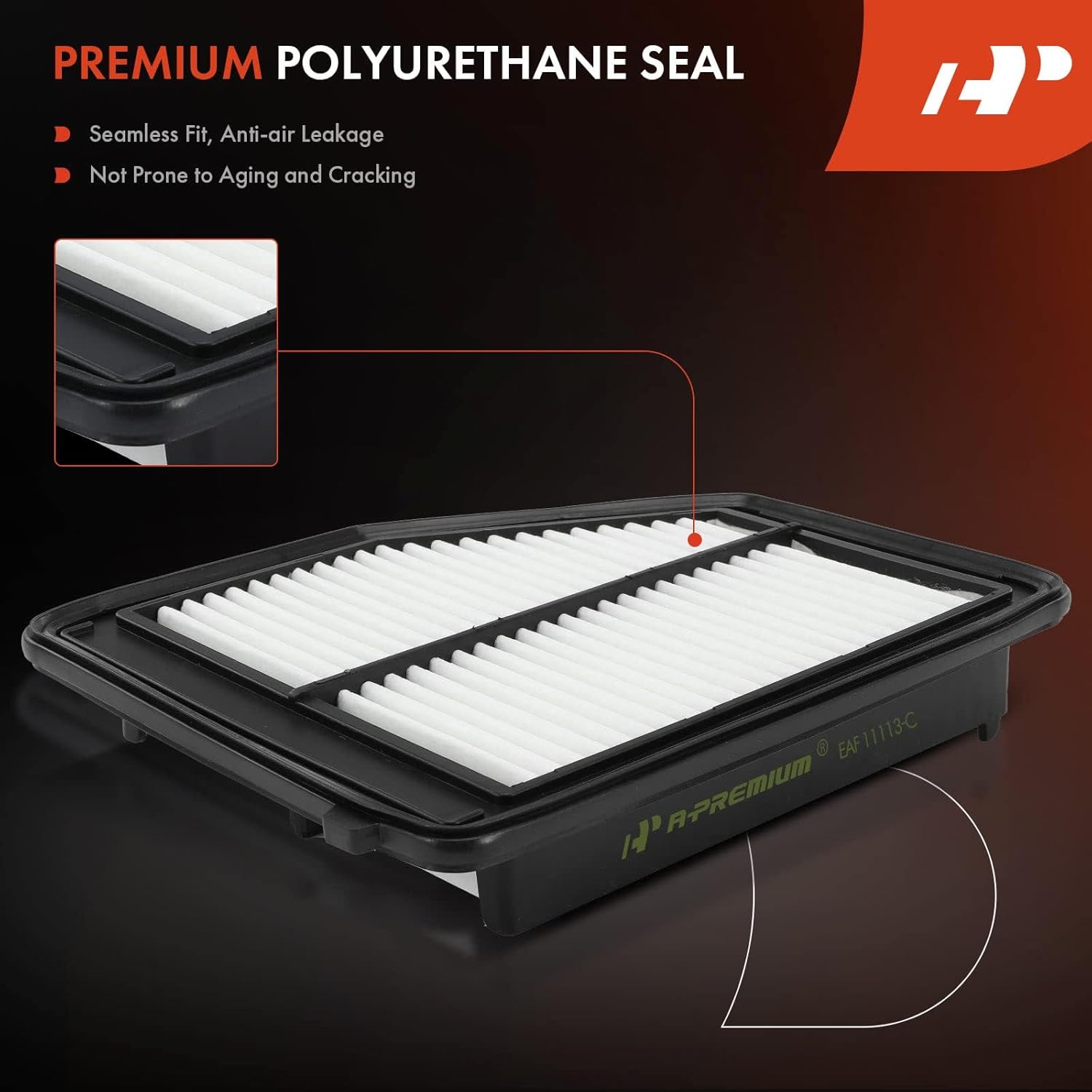 A-Premium 2-PC Engine & Cabin Air Filter with Activated Carbon Compatible with Honda Civic 2012-2015 1.8L & Acura ILX 2013-2015 2.0L