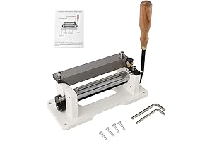 DIY Manual Leather Skiver 6-Inch Blade Leather Splitter Handle