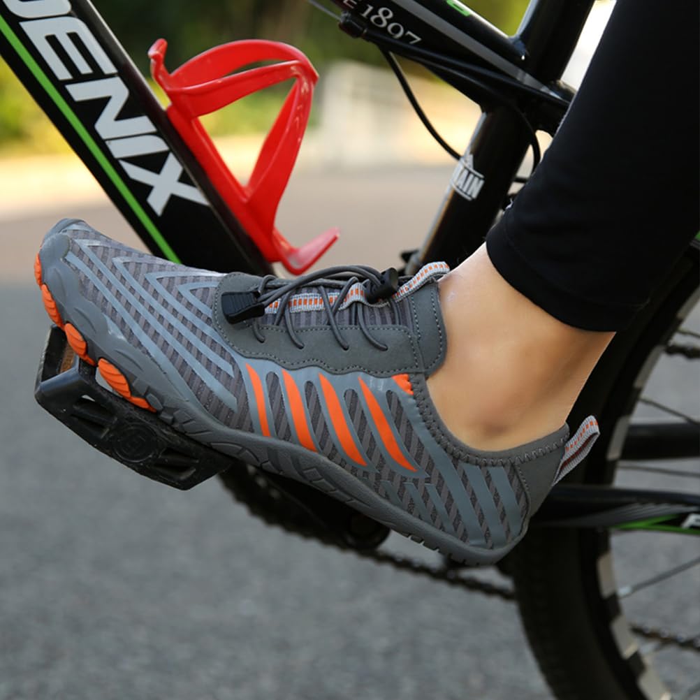 Zapatos Pies Descalzos para Hombre Mujer, Zapatos de Agua de Correa Ajustable Secado Rápido, Zapatillas Aqua Malla para Running, Natación, Playa, Buceo