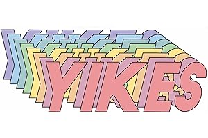 Yikes! Bumper Sticker for Cars, Laptops, Motorbikes, Vans, and Other Surfaces