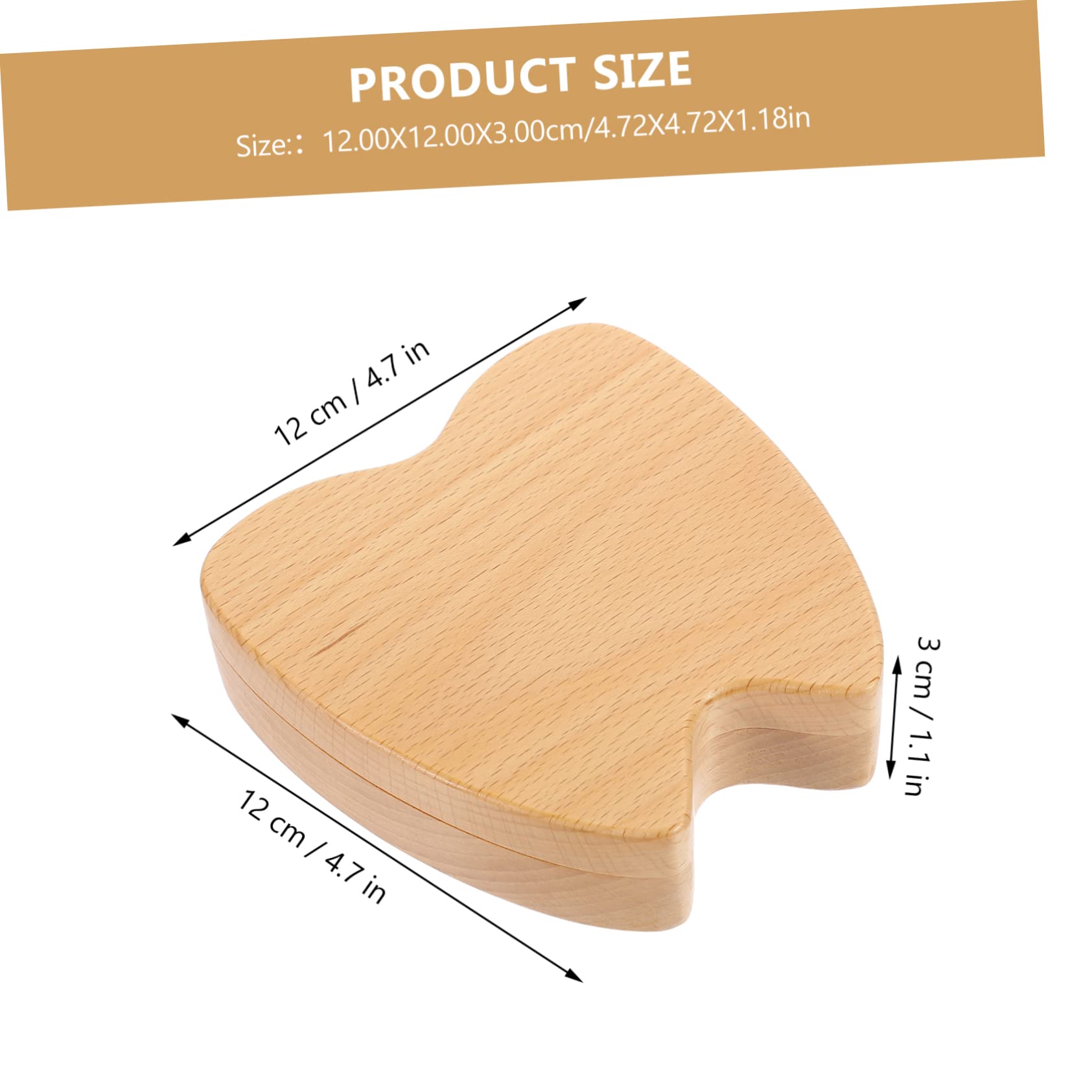 BESPORTBLE Tooth Keepsake Box Wooden Lost Tooth Storage for Durable and Practical for Boys and present Childhood Moments
