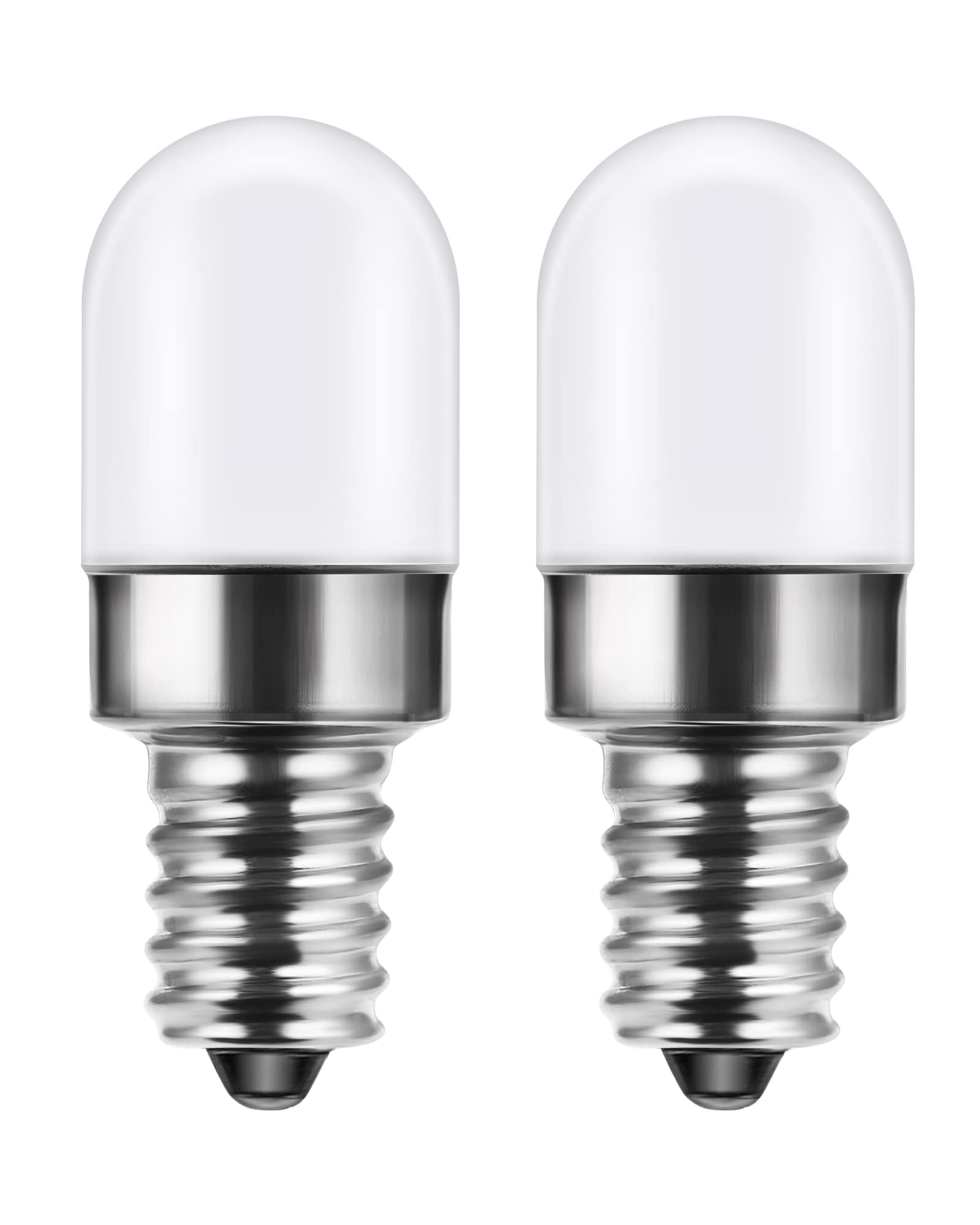 LED Fridge Bulb E14, 1.5W SES E14 Small Edison Screw Bulbs 15W Equivalent, 2700K Warm White