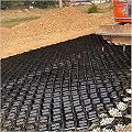 RAN Garden Retaining Wall Grid Stabilizer Ground Grid Roadbed Geogrid Polyethylene Permeable Paver System, Earthwork Honeycomb Ground Grid for Embankment Reinforcement (Size : 6x8m/19.7x26ft)