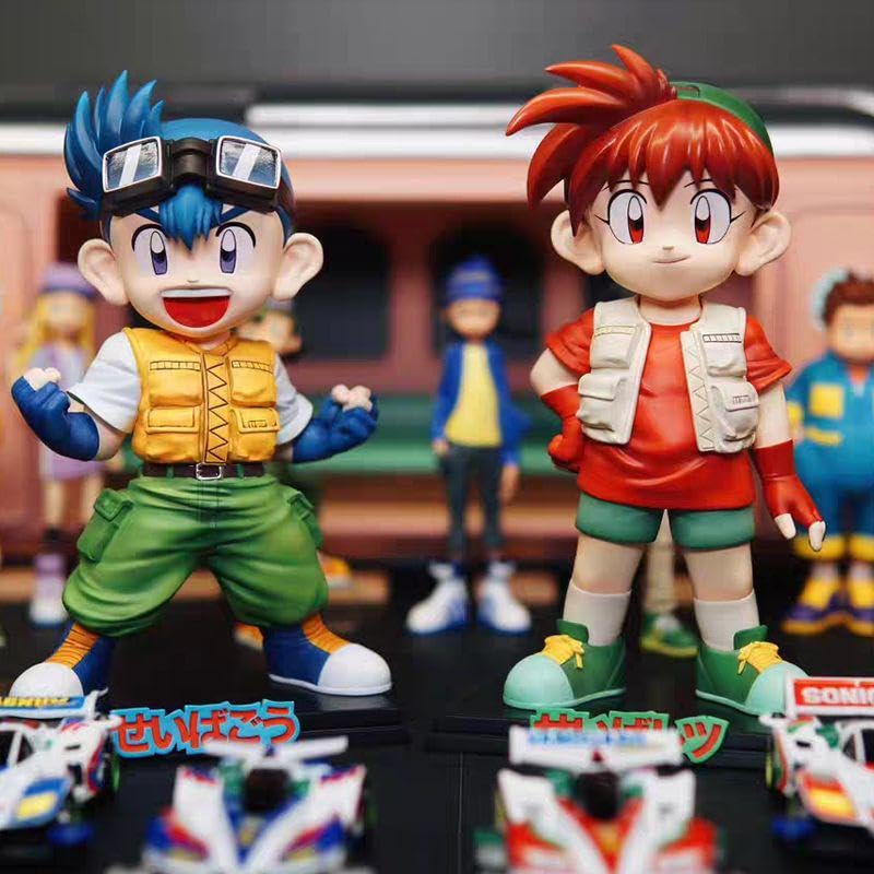 Amazon.co.jp: 爆走兄弟レッツ&ゴー フィギュア ガレージキット : おもちゃ