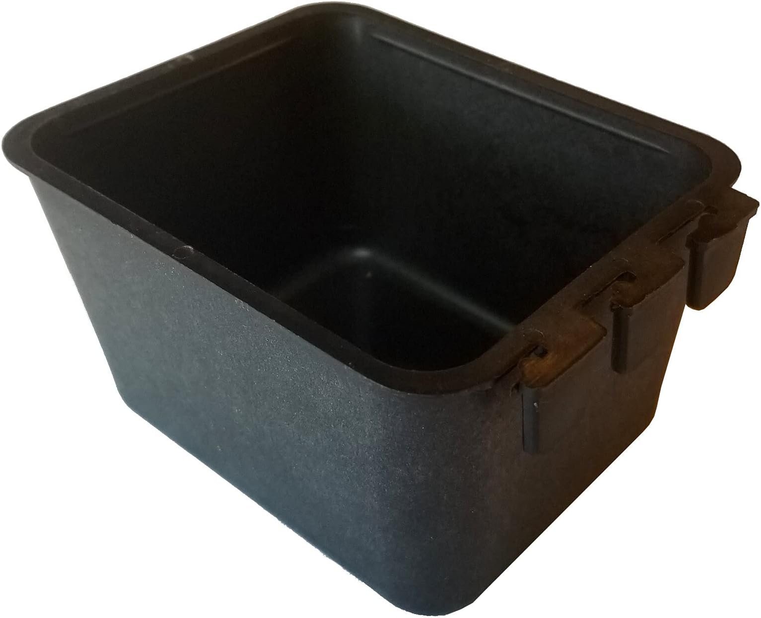 Cage Cups (12pk, Black) 1 Pint / 16 fl oz Hanging Feed & Water Cage Cups