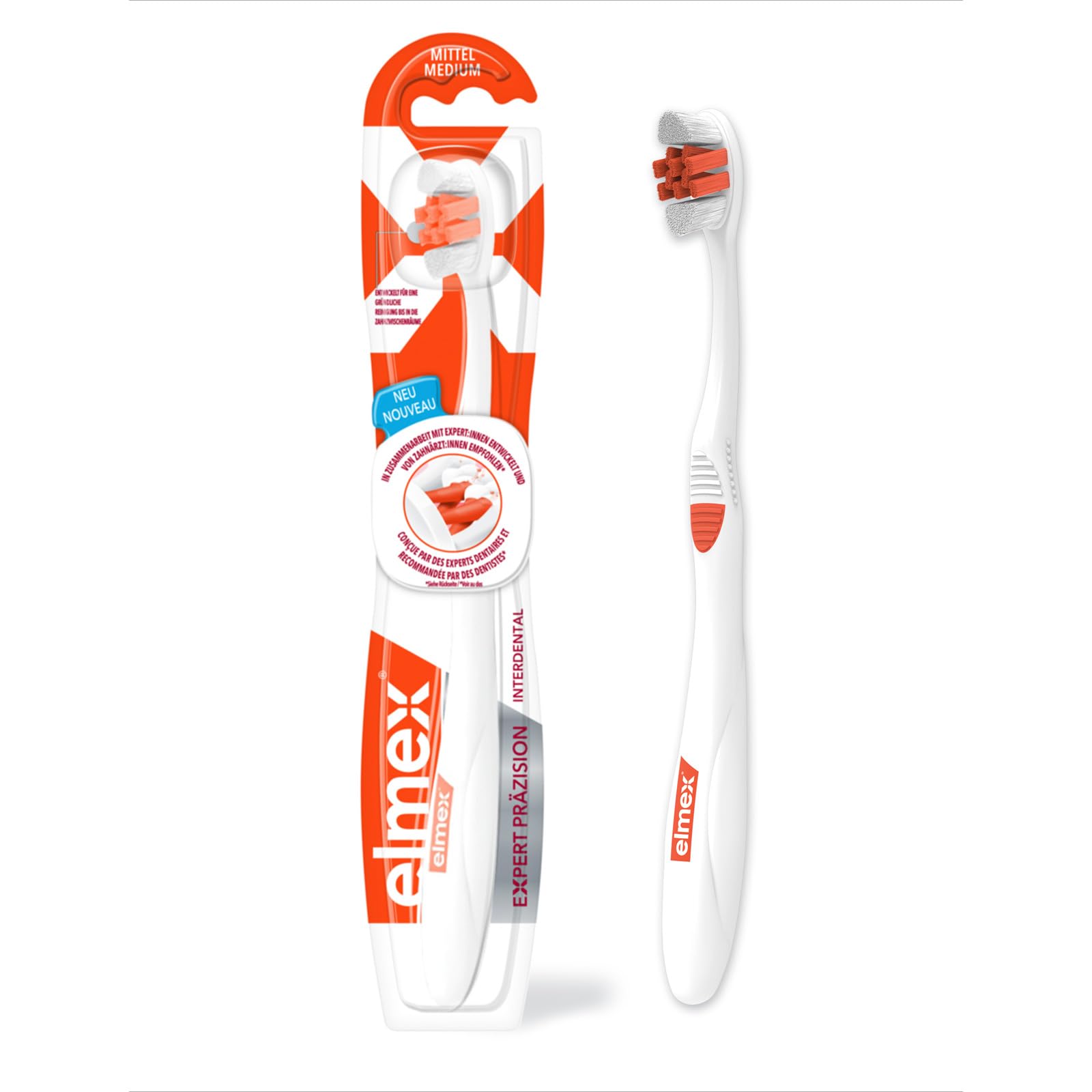 elmex Expert Präzision Interdental Toothbrush Medium