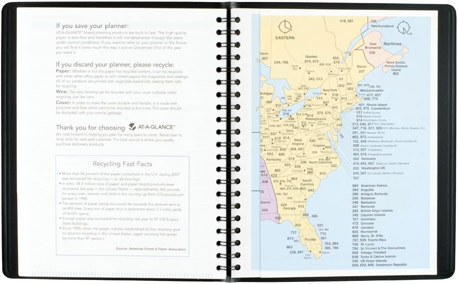 AT-A-GLANCE The Action Planner Weekly Appointment Book 2015, Wirebound, 8.12 x 10.88 Inch Page Size, Black (70EP01-05)