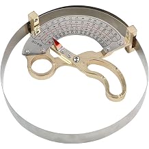 Hat Ruler,Stainless Steel Cap Ruler Scissor Type with Clear Scale,Hand Held Milliners Sizer Cap Hat Size Measuring Tool for Accurate Hat Making and Sizing in Millinery Industry57 70cm