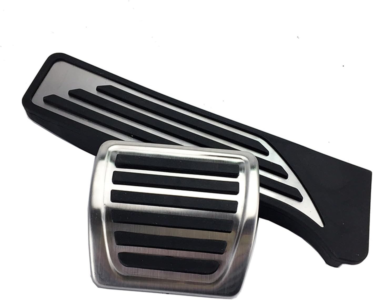 Fashion Decoration Modified Accessory Compatible With Alfa Romeo Giulia 2017 2018 AT Accelerator Brake Footrest Pedal Pad Special Pad 3P(2PCS)