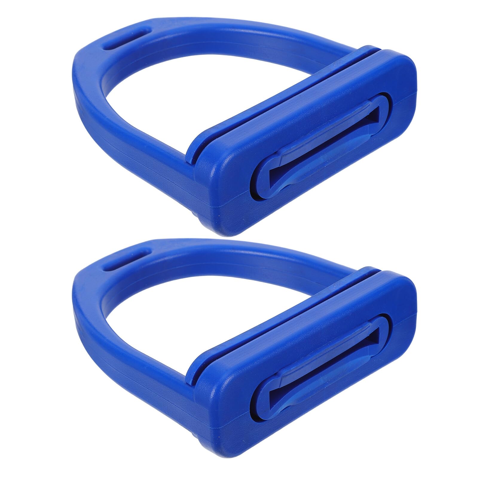 Étriers bleus grand format Abaodam pour éviter de glisser de la selle - 8
