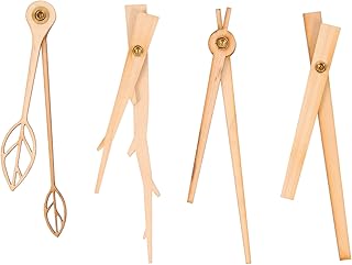 Lurrose 4 Juegos De Manecillas De Madera Para Reloj Retro Pequeñas Piezas De Manecillas Para Reloj Piezas De Bricolaje Para Relojes De Pared De Repuesto Para Exteriores Reloj