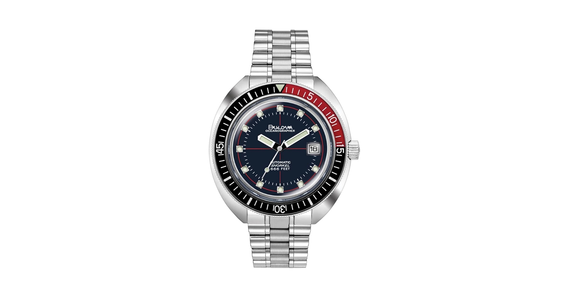 【稼働品】Bulova Oceanographer ダイバーズ 自動巻 Amazon.com: Bulova Oceanographer Automatic Mens Stainless