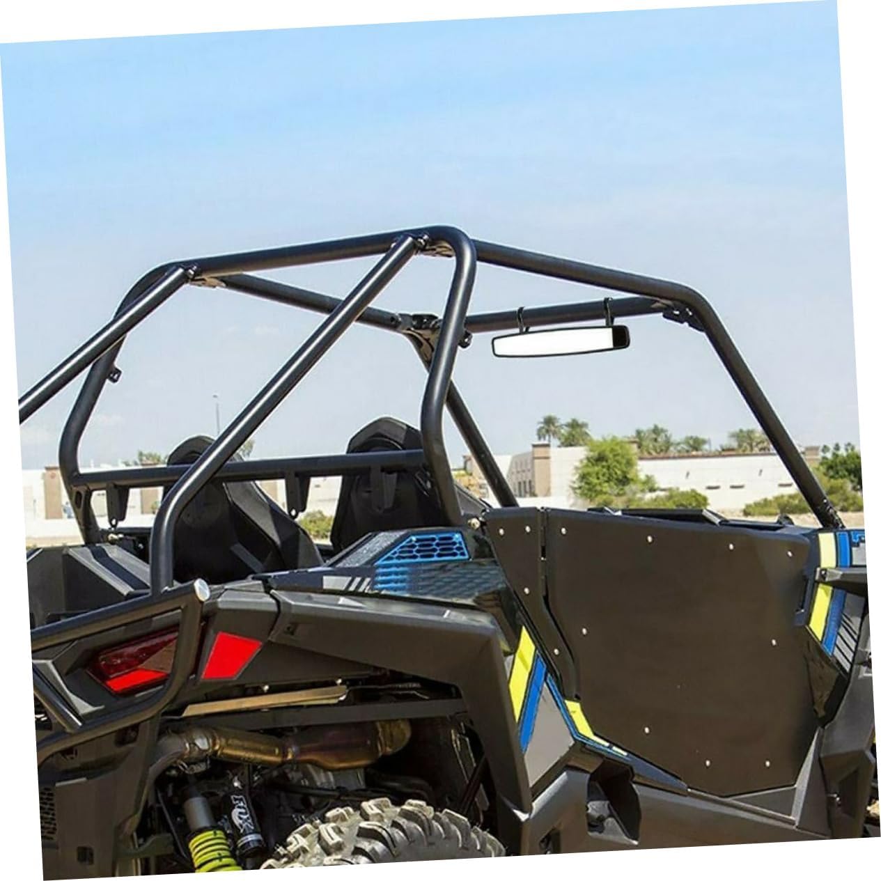 Cabilock Wide Angle Rear View Mirror Set Car Interior Wide Angle Mirror for Safe Parking Compatible SUVs and Off-Road Vehicles