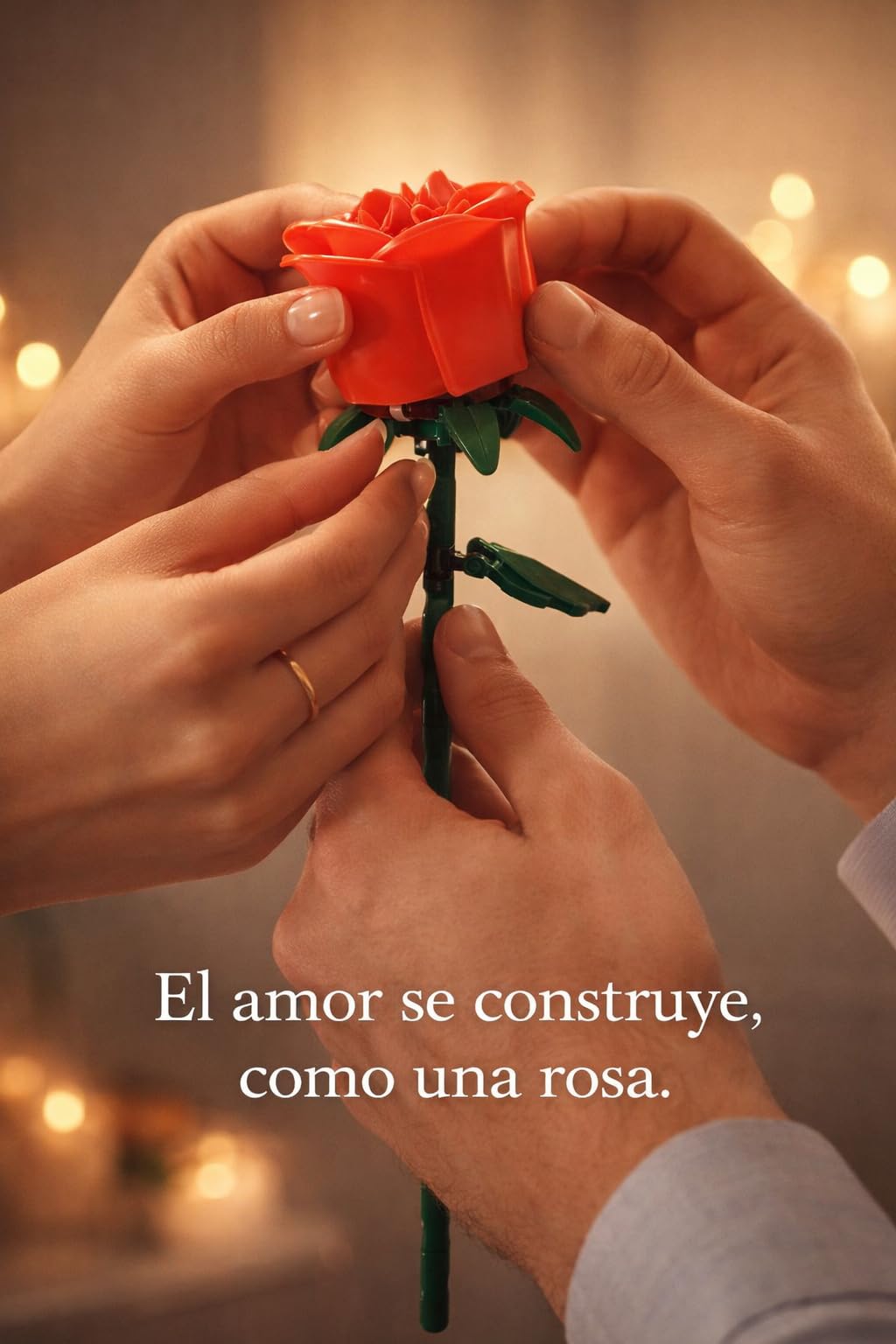 2 Flores Rosa Eterna | Flowers Botanic Bloques de Construcción Adultos | Flores Artificiales Decoracion Hogar | Maquetas para Construir Adultos , Regalos San Valentin, Dia Dos Namorados, Regalo madre — view 6