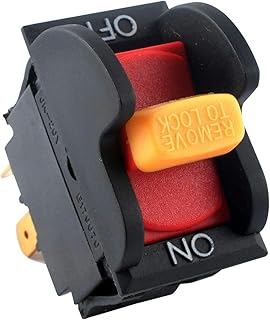 Table Saw On -Off Toggle Switch SW7A Comptible with Crafts-man OR90037 Delta 489105-00 Ryobi 46023 WDP1850 Drill Press Dew...