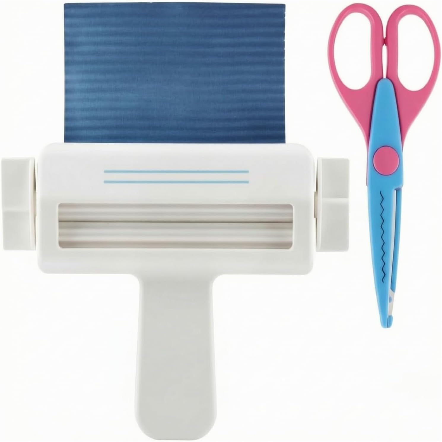 SM SunniMix Manual Paper Creasing Tool Compact Desktop Size, Paper pleater, for Card Making, Gift Wrapping, Journaling, Hobbyists
