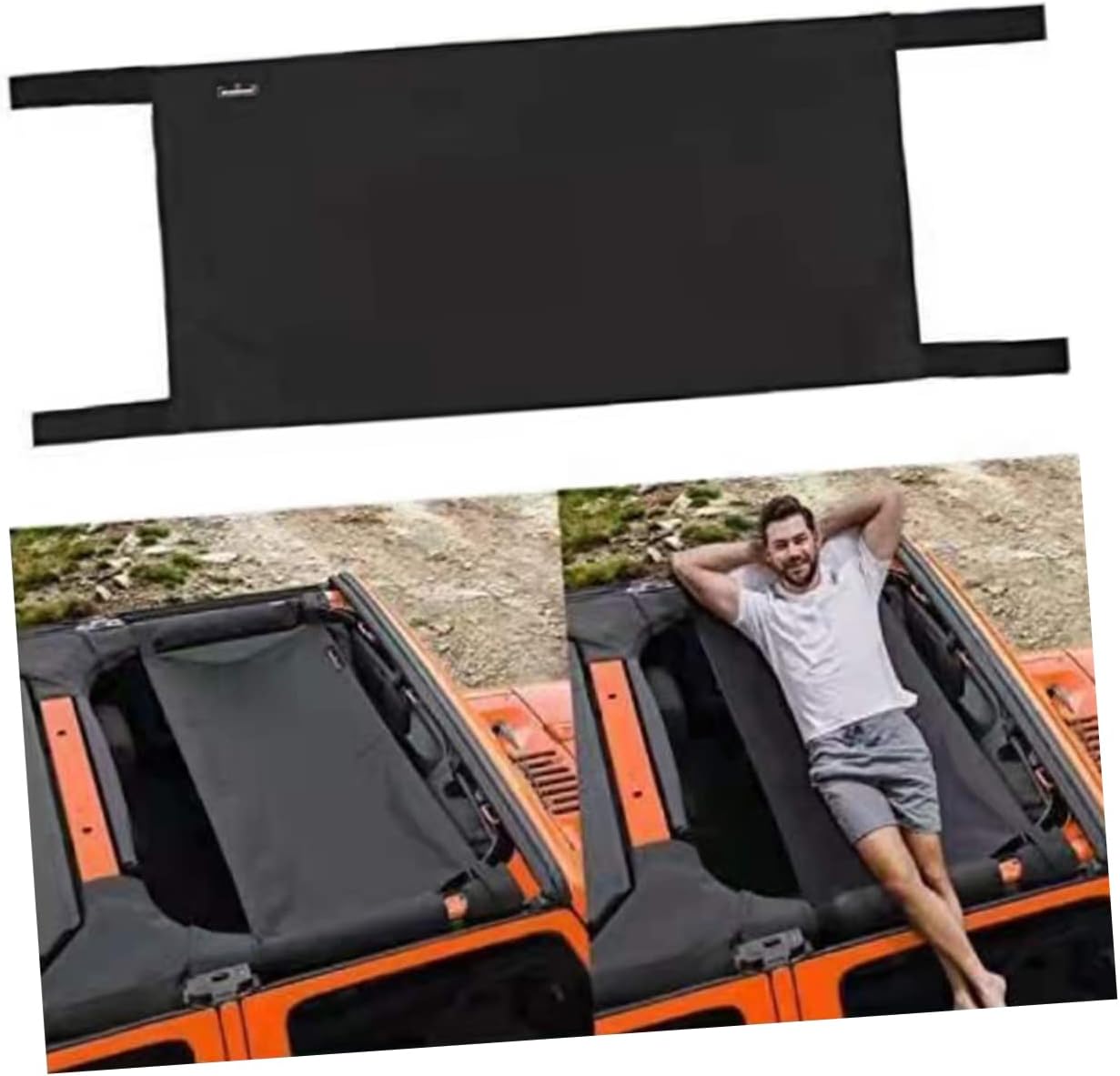 MaGiLL Hammock Visor Car Sunroof Sun Shade Car Sunshade Auto Roof Hammock Overhead Roof Sunshade Vehicle Sunshade Auto Tops Hammock Vehicle Tops Hammock Automatic Sun Visor Oxford Cloth
