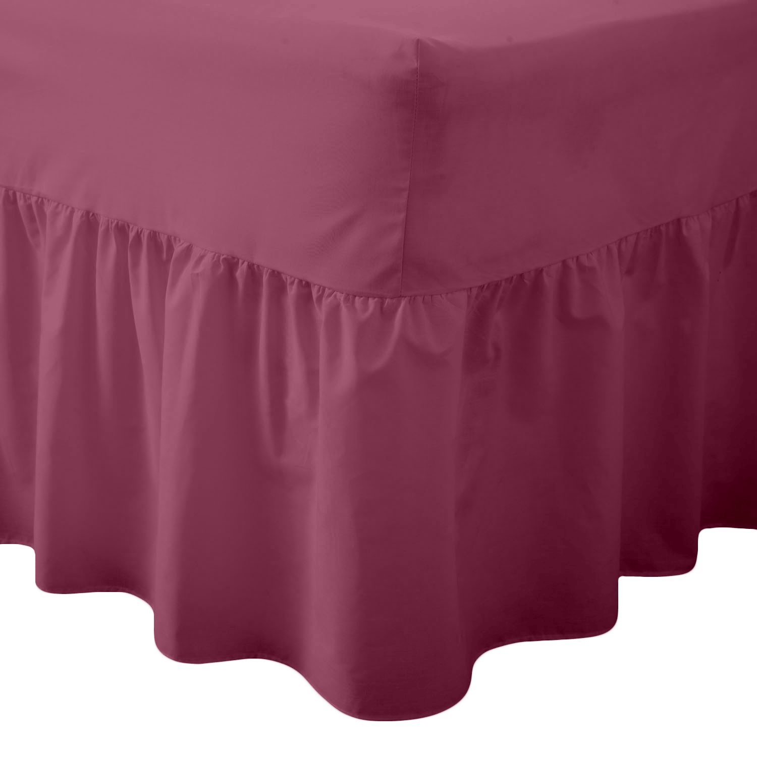 NON IRON LUXURY PERCALE COTTON RICH PAIR PILLOW COVERS HOTEL QUALITY PILLOW CASE HYPOALLERGIC WHITE PILLOWCASES 2 PACK BED PILLOW COVER SET (Oxford Pillowcase, Fuchsia)