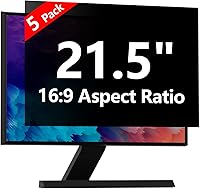 Vista 14 de Protector de pantalla de privacidad para computadora de 20 pulgadas con HP Dell Acer Asus Samsung LG y más, filtro de protección de seguridad