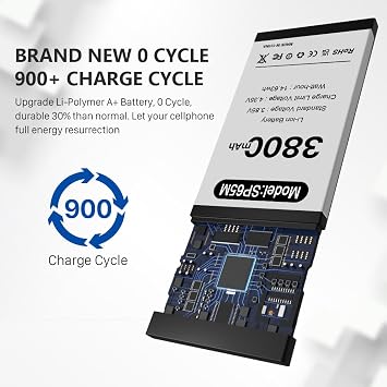 3800mAh Ps Vita 1000 SP65M Battery, High Capacity Battery Replacement for for PS Vita 1000 PCH-1006 PCH-1001 PCH-1101 PSV 1000 Games with Repair Tool Kit