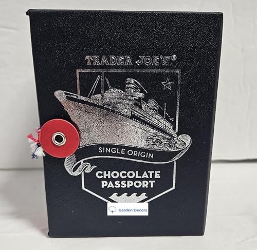 Trader Joe’s Chocolate Passport Single Origin 60% to 73% cacao dark chocolate 12.8oz 363g (Single Box)