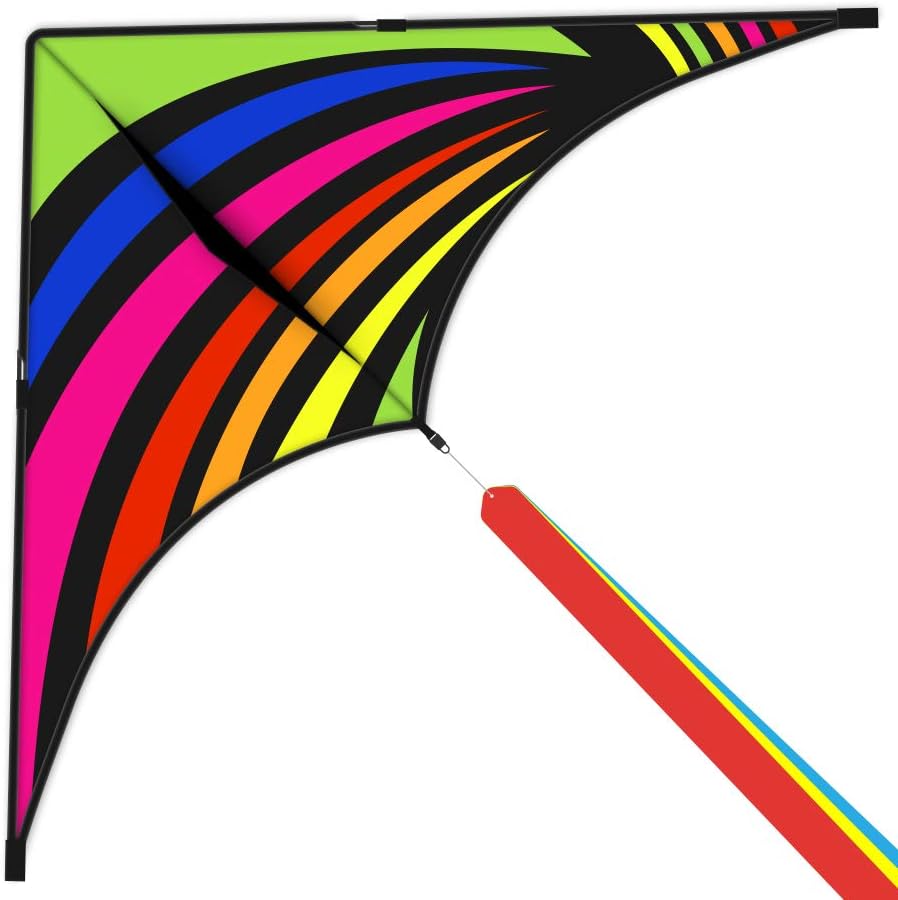 Delta Kite for Kids & Adults, Extremely Easy to Fly, Best Kites for Beginner