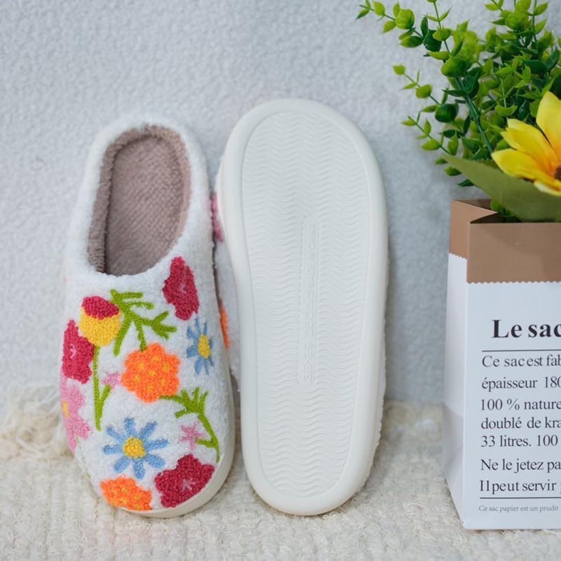 Valentine Heart Slippers for Women Men,Fuzzy Cozy Cute Love Slippers,Valentine's Day House Shoes Indoor Outdoor - Image 4