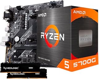 KIT UPGRADE AMD RYZEN 7 5700G, PLACA MÃE A520M, 32GB DDR4, NEOLOGIC - NLI84633