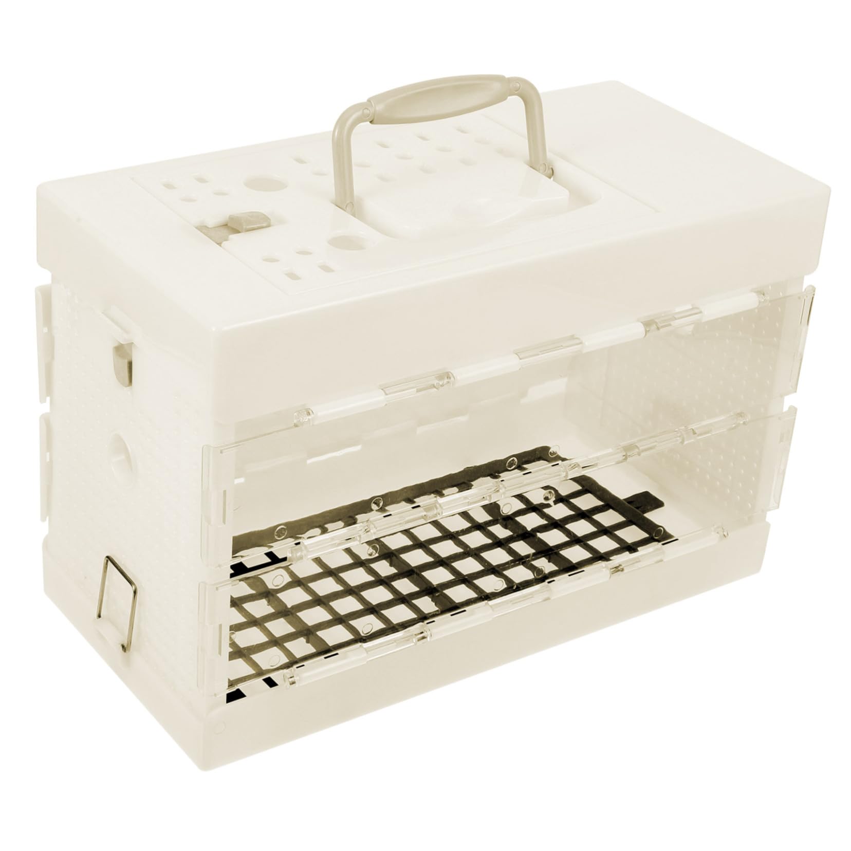 HEMOTON Small Bird Cage for Travel Parrot Carrying Cage Bird Carrier Conure Small Carrier Parrot Travel