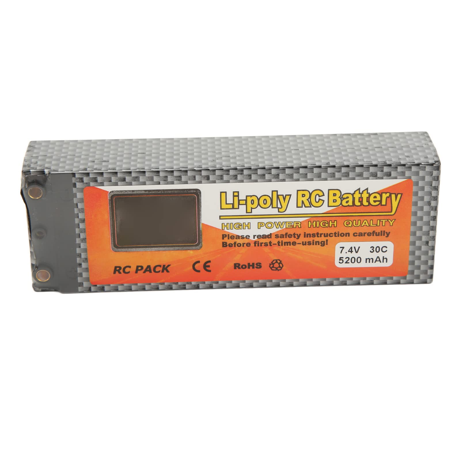 5200mAh Lipo Batteria 30C Velocità di Scarica 7.4V 2S Spina a Forma di T RC Alimentazione a Batteria per Modello di Auto in Elicottero RC