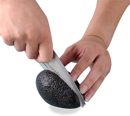 Miniatura 2 de Cortador de aguacate, cortador de aguacate multifunción 3 en 1, rebanada de acero inoxidable de alta calidad, aguacates para hoyos y cucharas de