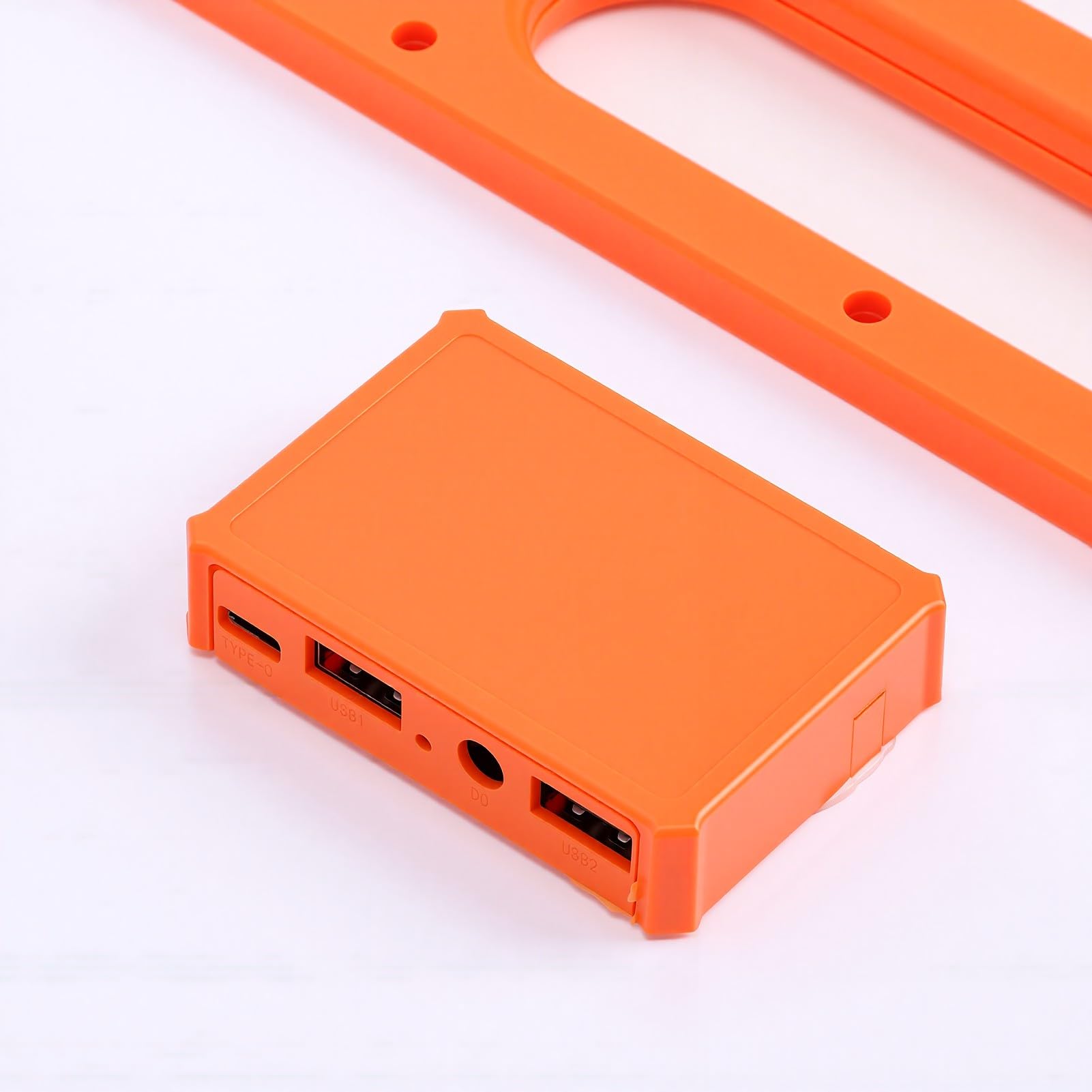 Fdit Kit Pannello Solare, Silicio Monocristallino da 60W | Costruzione in ABS, doppie uscite USB+Tipo C+CC, controller MPPT da 100 A, leggero con maniglie