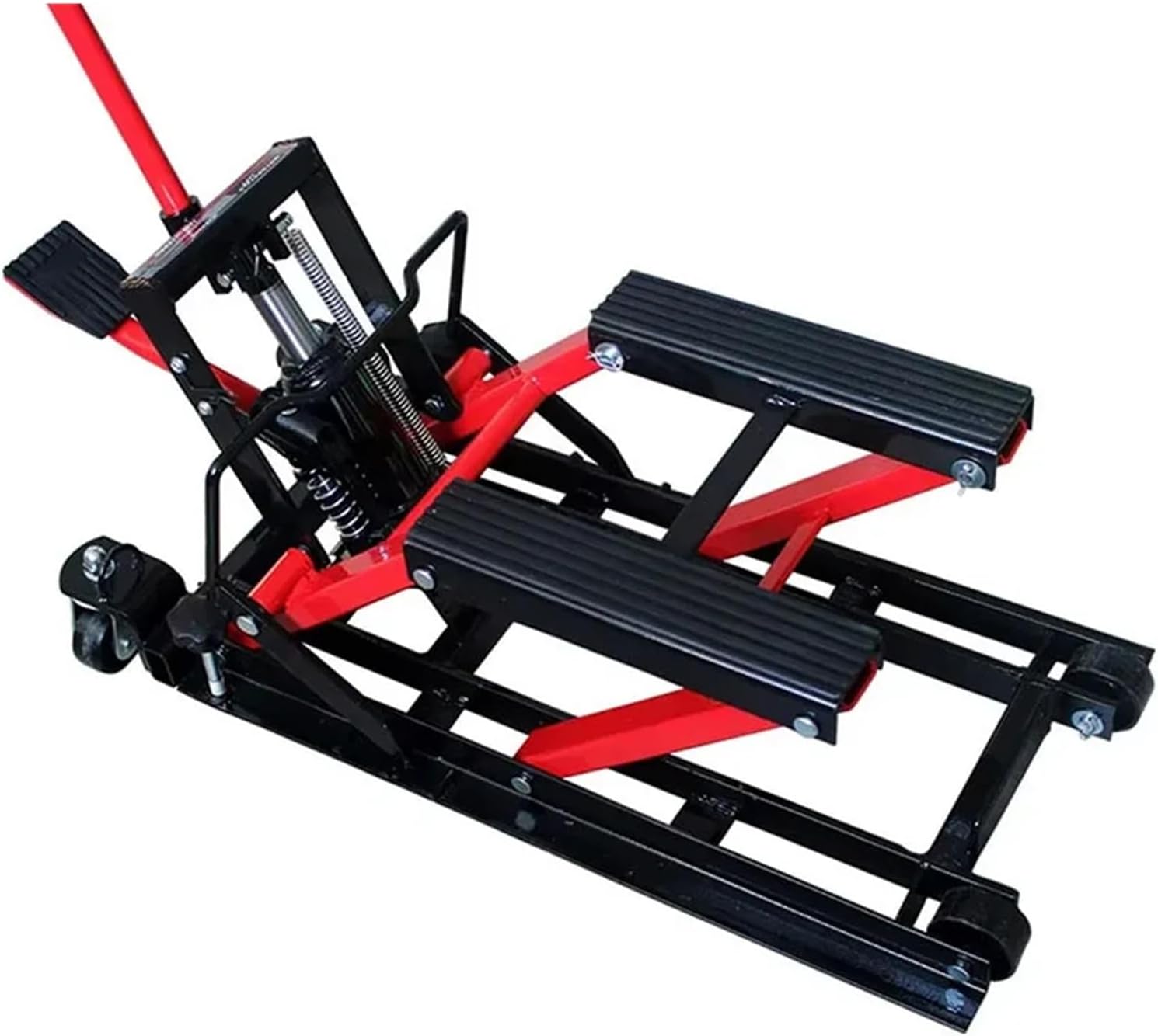 Motorcycle Lift Hydraulic Repair Platform Load Capacity Adjustable Portable Hoist Stand Tool Non-Slip Rubber Accessories