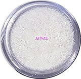 【jewel】 超微粒子ラメパウダーたっぷり2g入り 12色から選択可能 レジン&ネイル用 (オーロラホワイト)