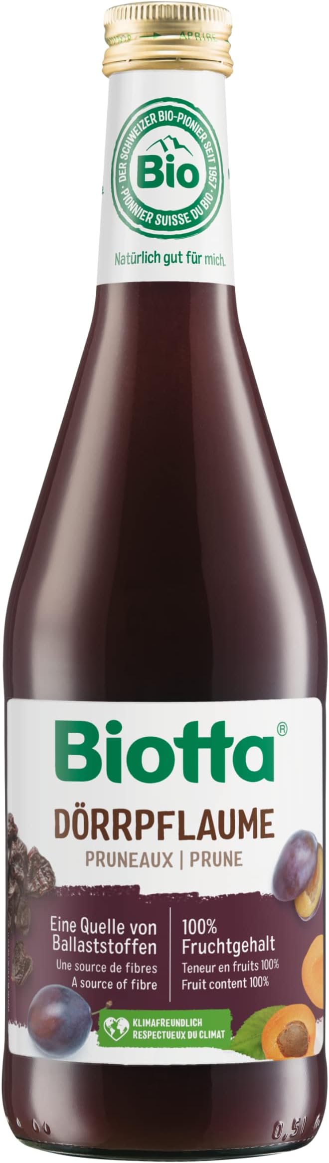 Biotta Prune Juice 500ml