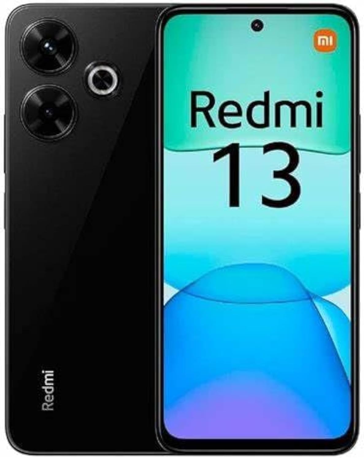 Redmi 13 Mobile, Midnight Black (6GB Ram+128GB) |Mediatek helio G91 ultra processor| 6.79" FHD+ 90Hz display | Triple Camera 108MP + 2MP, 13MP Front camera |3-pin charger |1 year manufacturer warranty