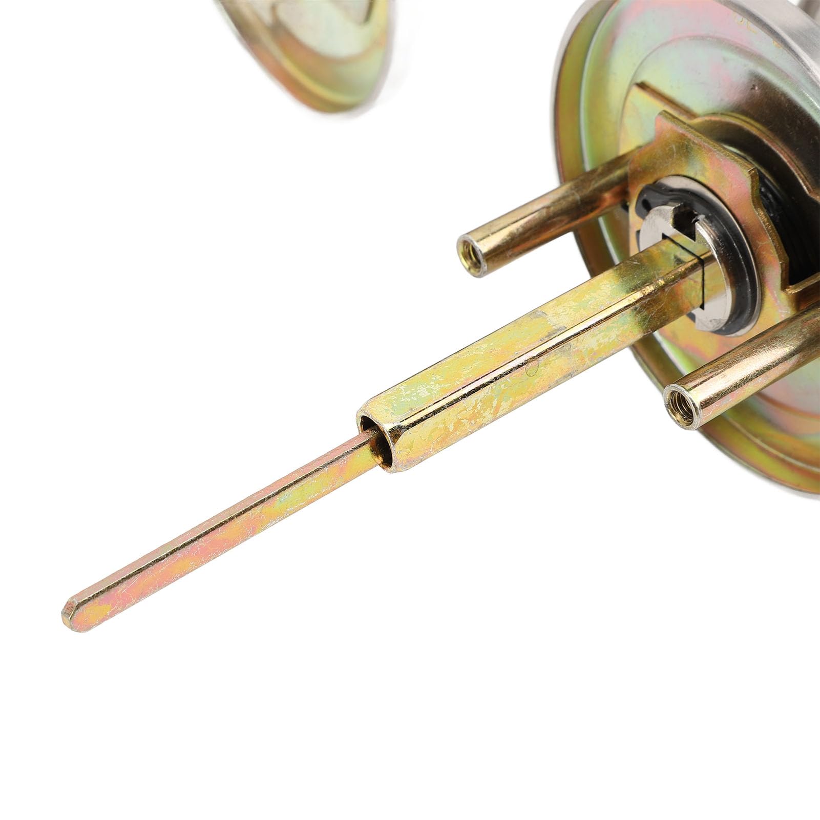 Maniglia Elettronica con Tastierino E Chiave per Porte Da 35-55Mm argento | Design Sferico in Metallo, Ideale appartamenti Uffici, Meccanismo di Blocco Sicuro, Finitura argento Elegante