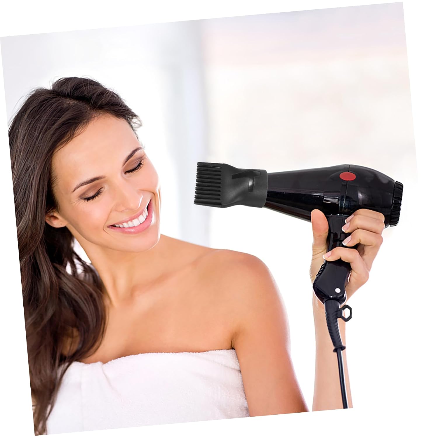 Ipetboom 10pcs Hair Dryer Collecting Wind Comb Diffuser Hair Dryer Attachment Easy Install