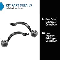 Vista 2 de TRQ Juego de brazos de control superiores delanteros compatibles con Land Rover Range Rover 2003-2012