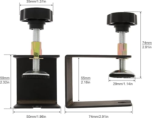 Miniatura 5 de Clip de fijación de cajón, abrazadera de instalación del panel frontal del cajón, abrazadera de hardware de gabinete, abrazaderas C, abrazadera C
