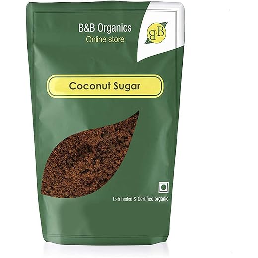 B&B Organics Coconut Sugar(2 kg), Traditional Unrefined sugar/Thengai Sarkarai