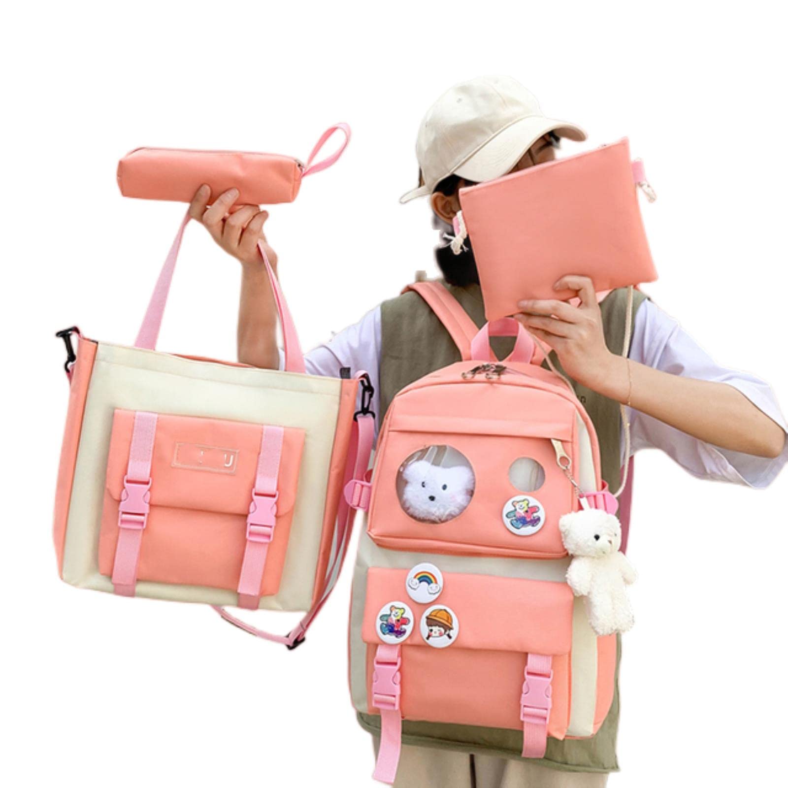 Buy China Wholesale School Backpack For Teen Girls And Boys, College Book Bag Middle High School Bag,lightweight Laptop Backpacks With Fabric With Grs & School Backpack $4.3