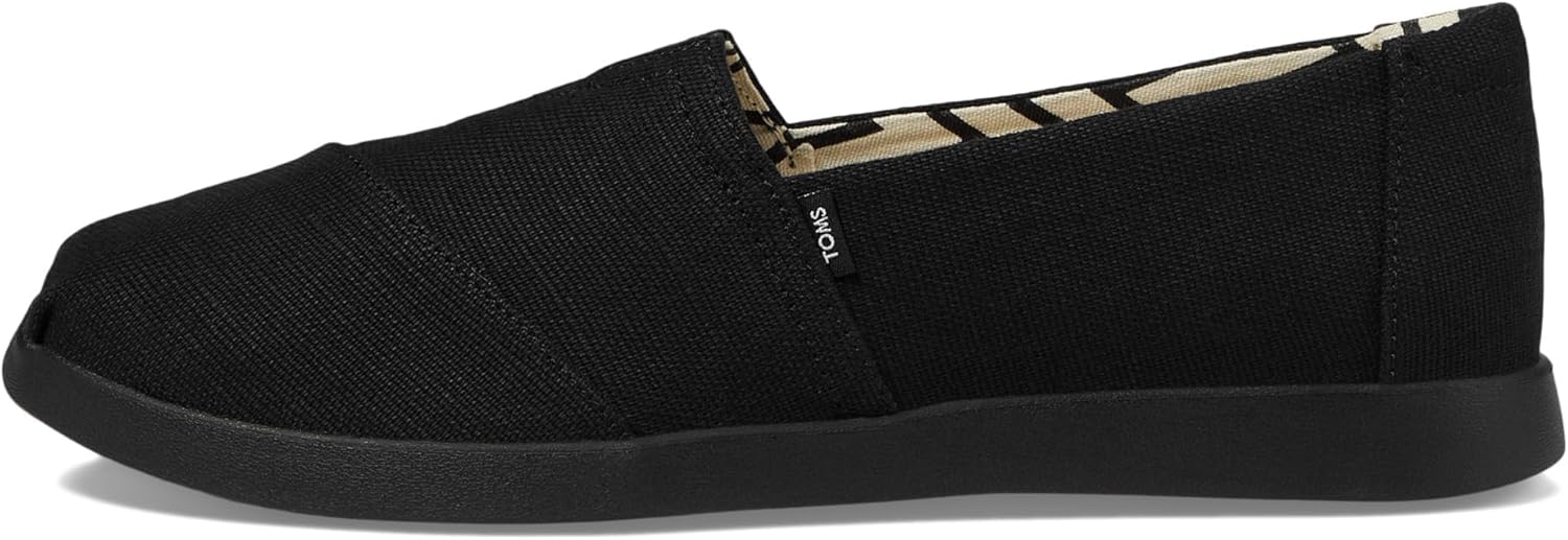 Toms Women's Alpargata Plus, Black, 12 Medium - Image 4