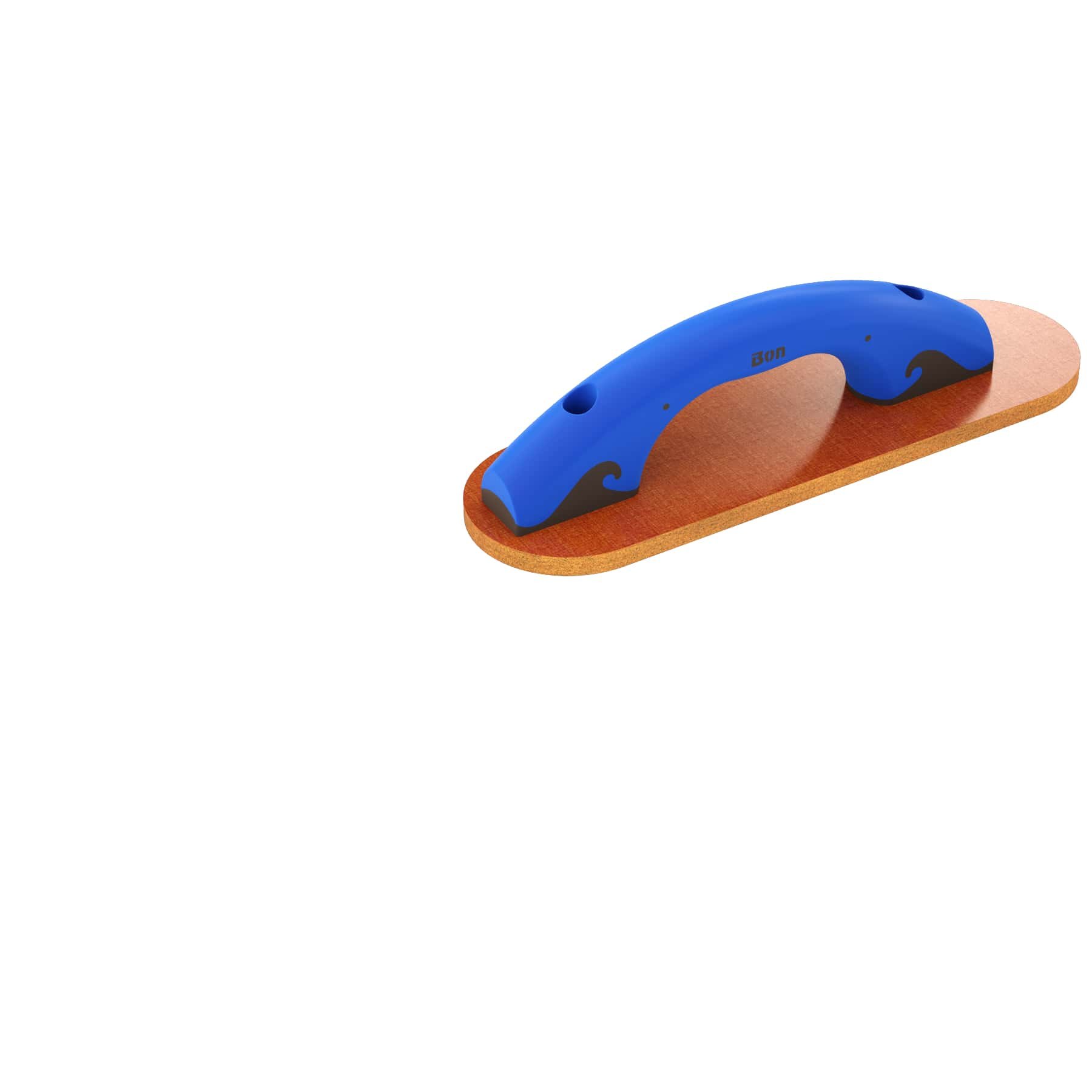 Bon Tool 12 In. X 3-1/2 In. Round End Laminated Canvas-Resin Float With Wood Handle 22 222