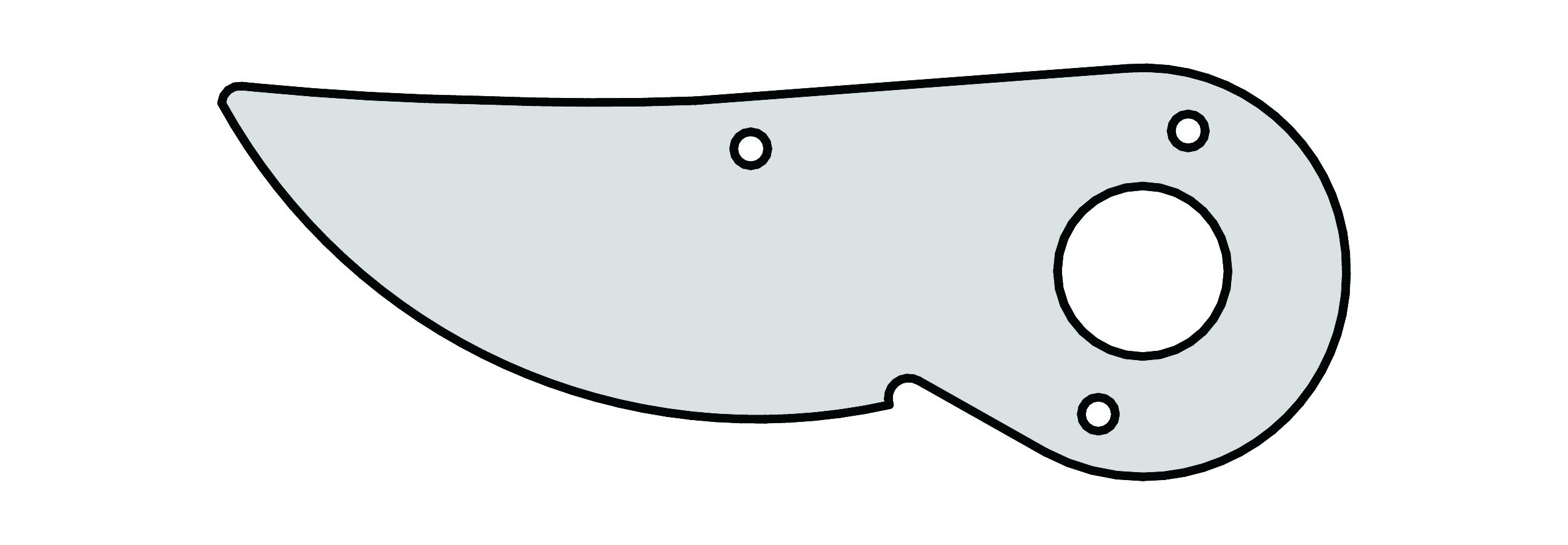 FELCO Ersatzsägeblatt für Klappsäge 600 (Länge 160 mm) & Ersatzklinge für Gartenscheren (Geeignet für 11, 4, 2, Ersatzteil für Gartenwerkzeug, Ersatzmesser) 2/3