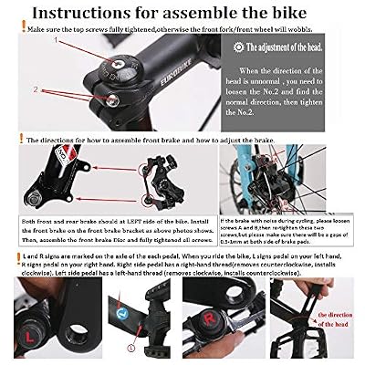 EUROBIKE HY XC550 700C Road Bike 21 Speed for Adults Men and Women | Road Bicycle, Disc Brake, Race Bike, for Beginner to Intermediate Bicycle Riders